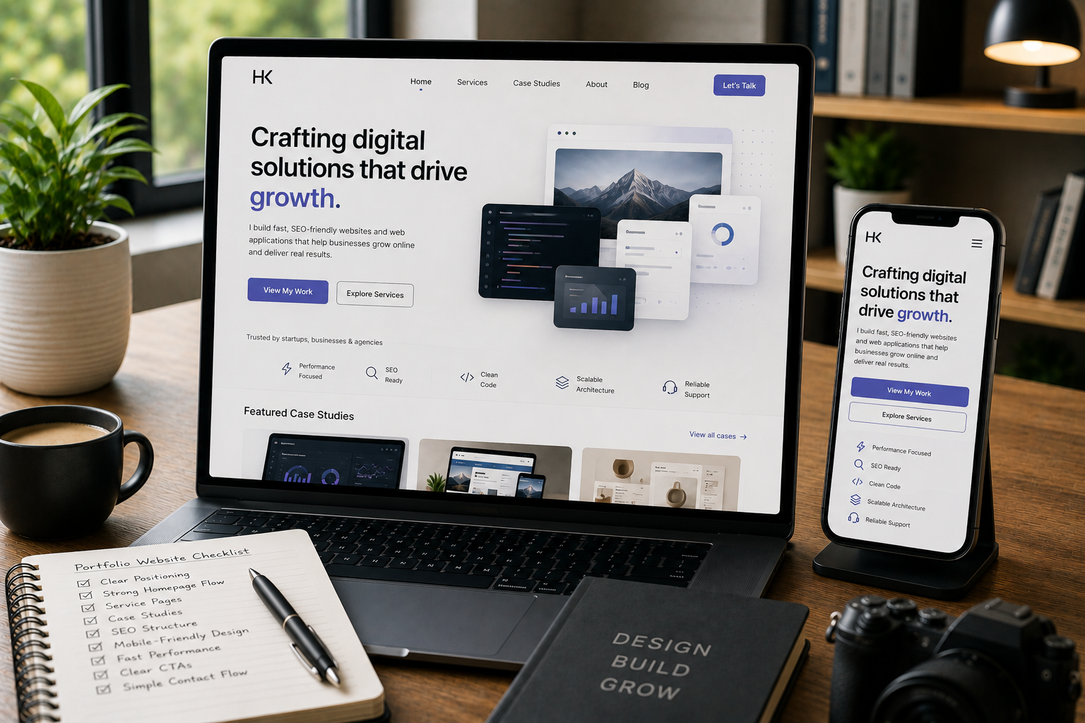 How to Build a Portfolio Website That Feels Like a Product