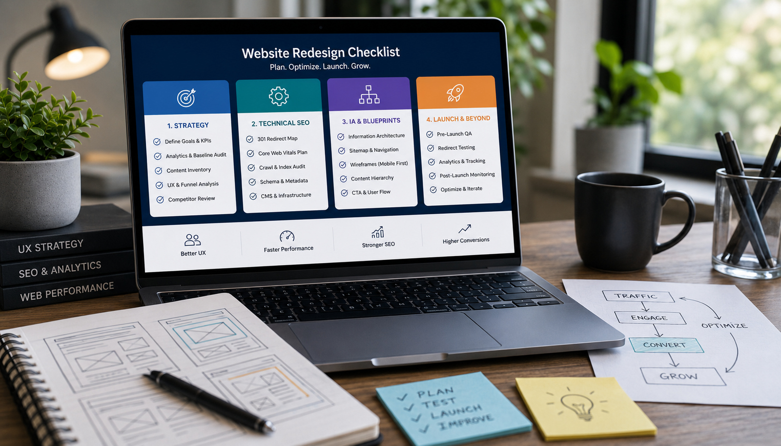 The Website Redesign Checklist I Use Before Touching Any UI