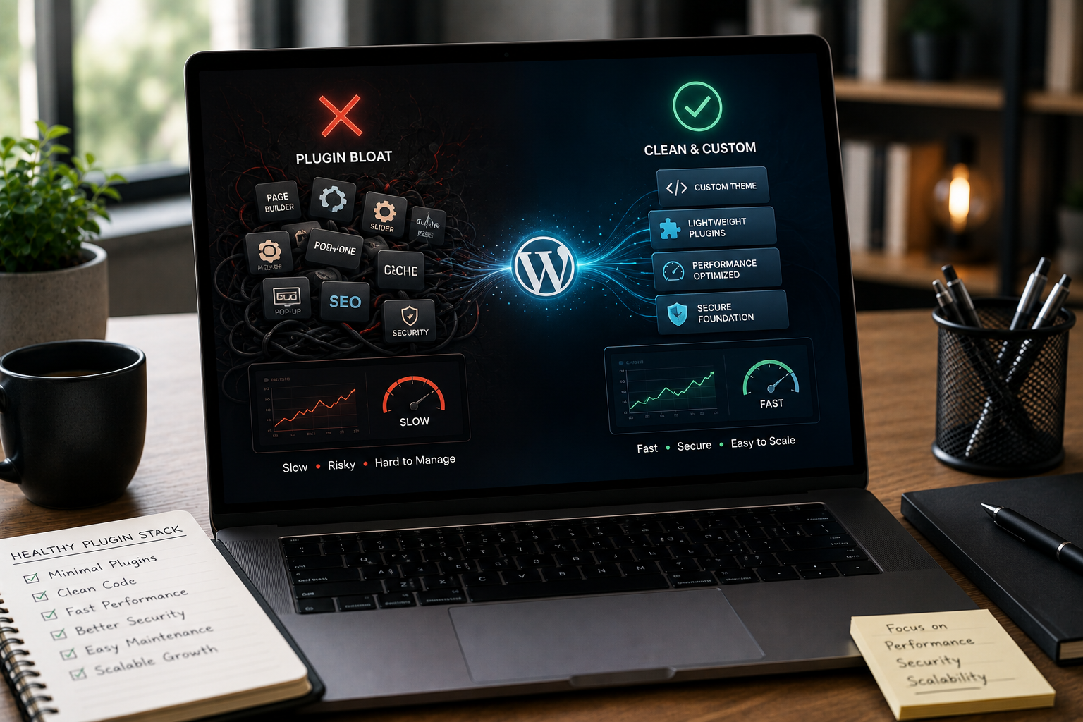 The WordPress Plugin Stack I Avoid for Serious Business Websites