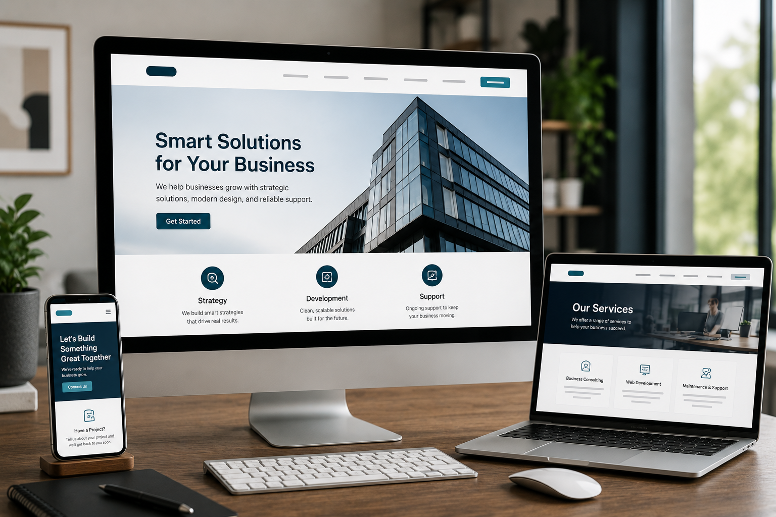 Business Website Modernization on WordPress