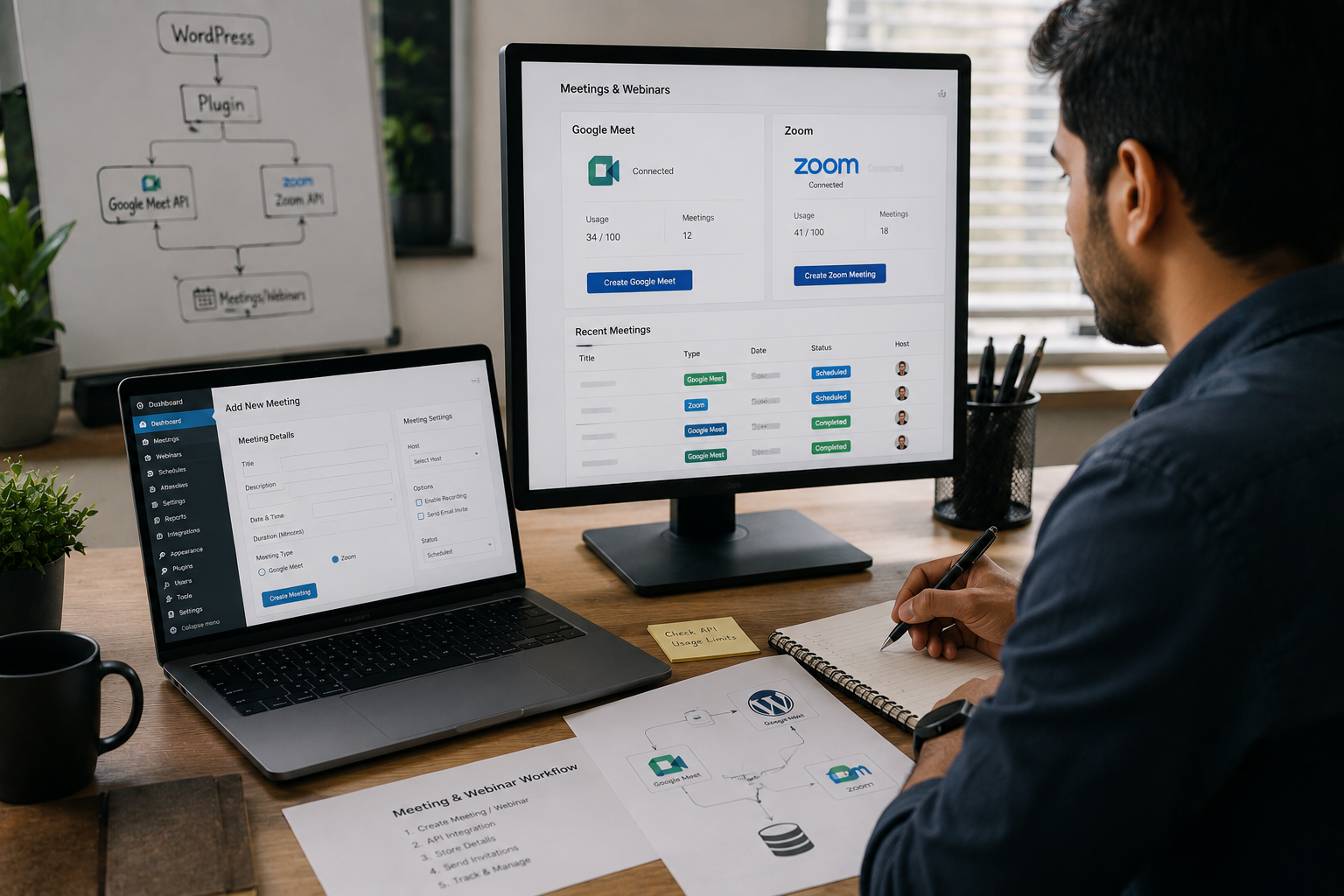 Meeting & Webinar Automation Plugin