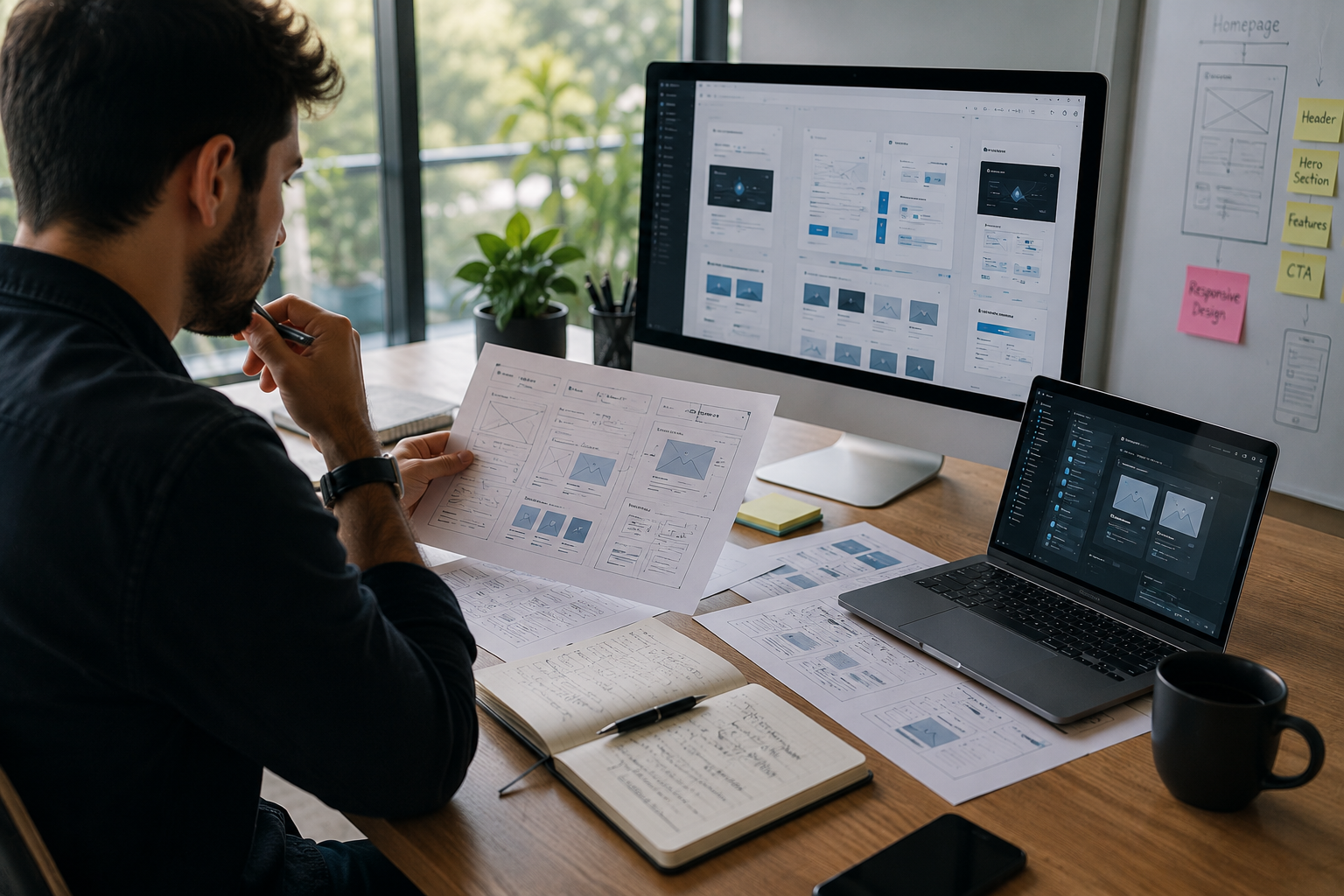 React / Next.js Development planning workspace