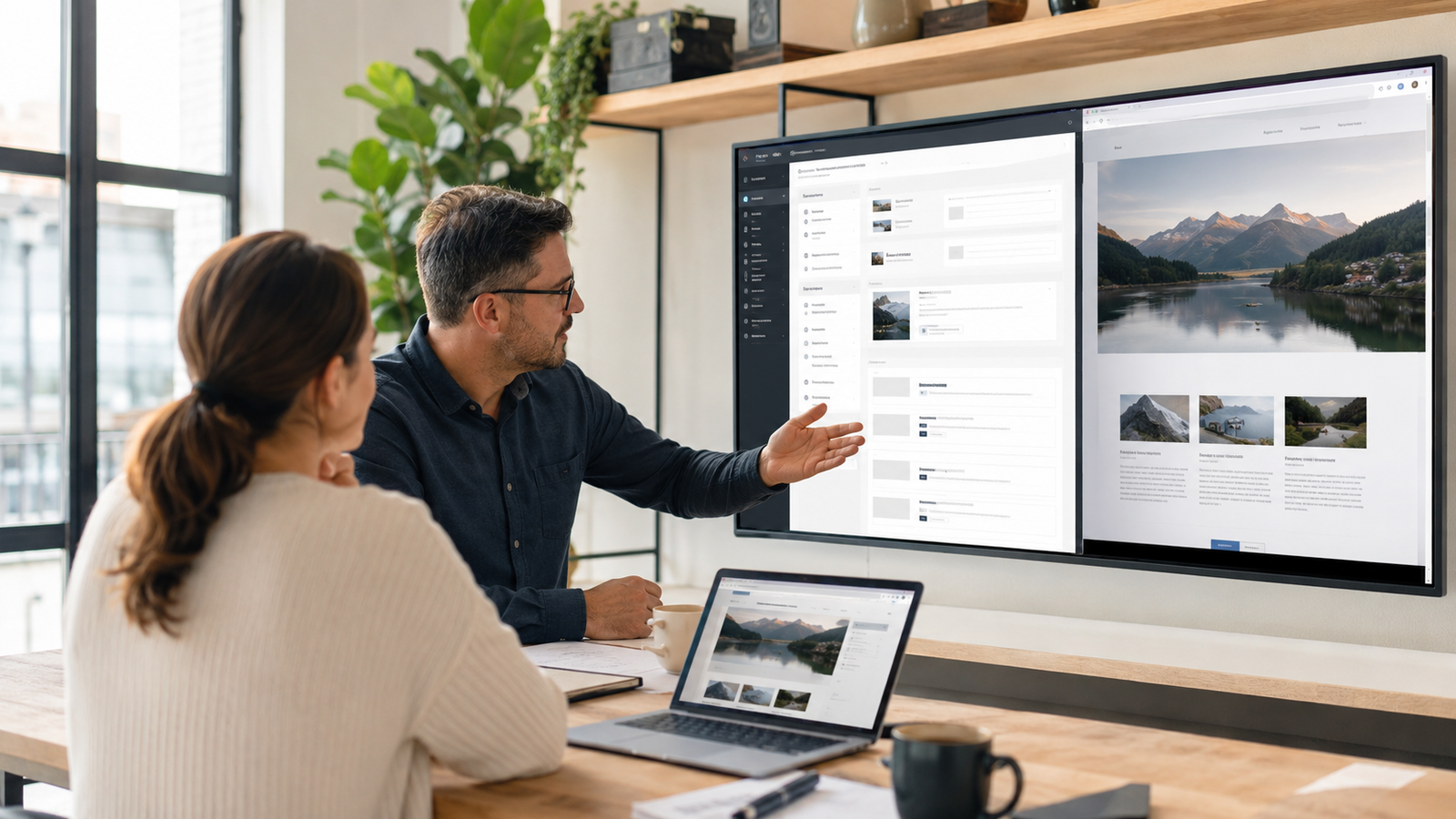 WordPress Development project interface preview